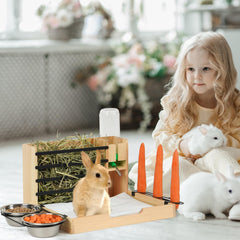 JAZUIHA litière pour petits animaux favorisant une zone dédiée.