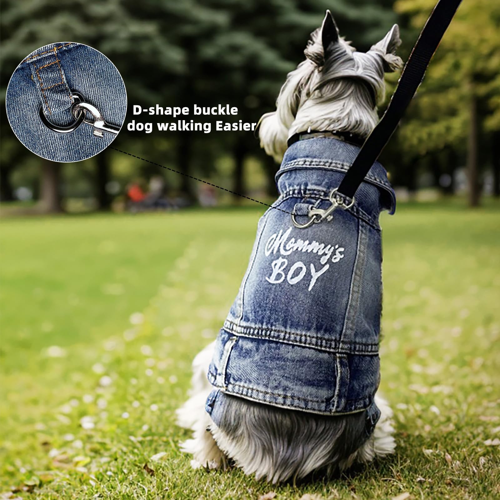 Veste JcDuDoi with bouton fermeture pratique sur le dos.