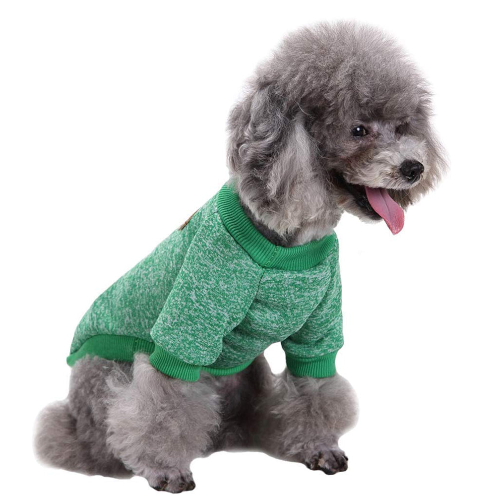Pull JECIKELON gris pour petit chien, parfait pour l automne.