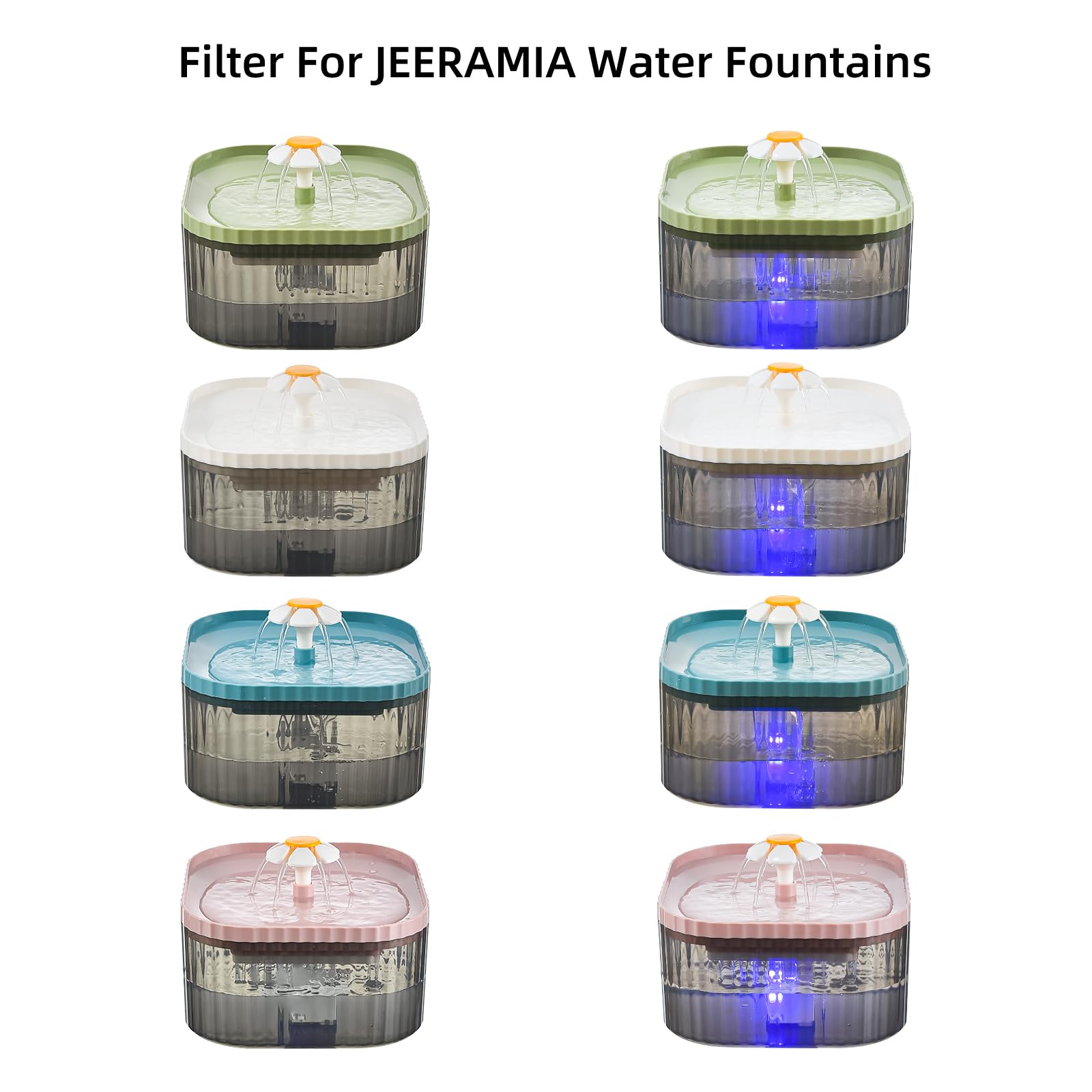 Coque du filtre JEERAMIA: cadre robuste qui filtre les particules