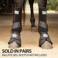 Bottes protectrices Jeffers pour l'arrière droit, fermeture durable et ajustement.