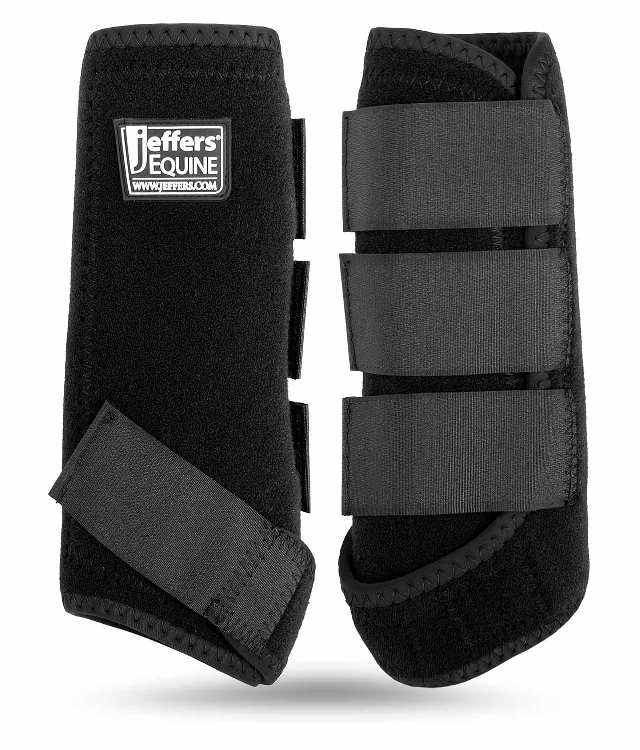 Bottes protectrices Jeffers pour l'avant gauche, confort et protection du membre.