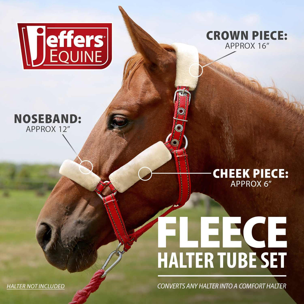 Jeffers équin attache en polaire: ajustement facile.