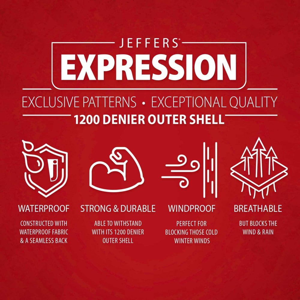 Boucles poitrine réglables pour un ajustement sûr sur la Jeffers Expression.