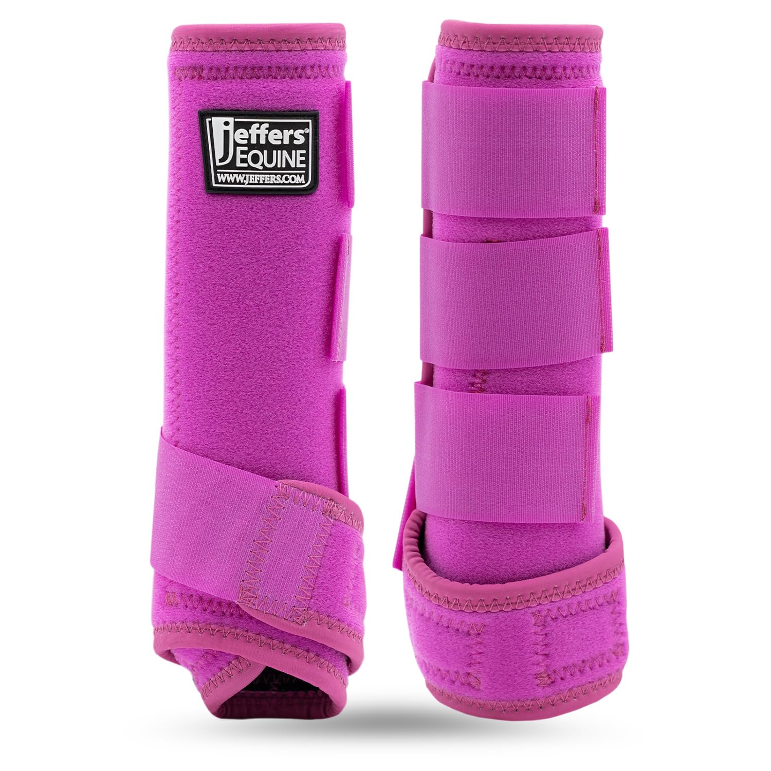 Bottes de protection Jeffers Expression pour l'avant, offrant une protection sécurisée pendant l'entraînement.