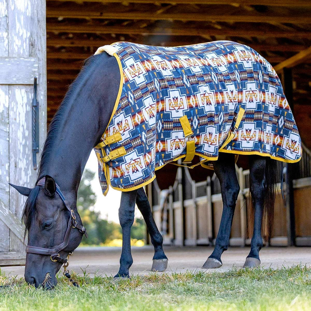 Jeffers Expression : refroidisseur polaire pour le cou du cheval, absorption rapide et confort.