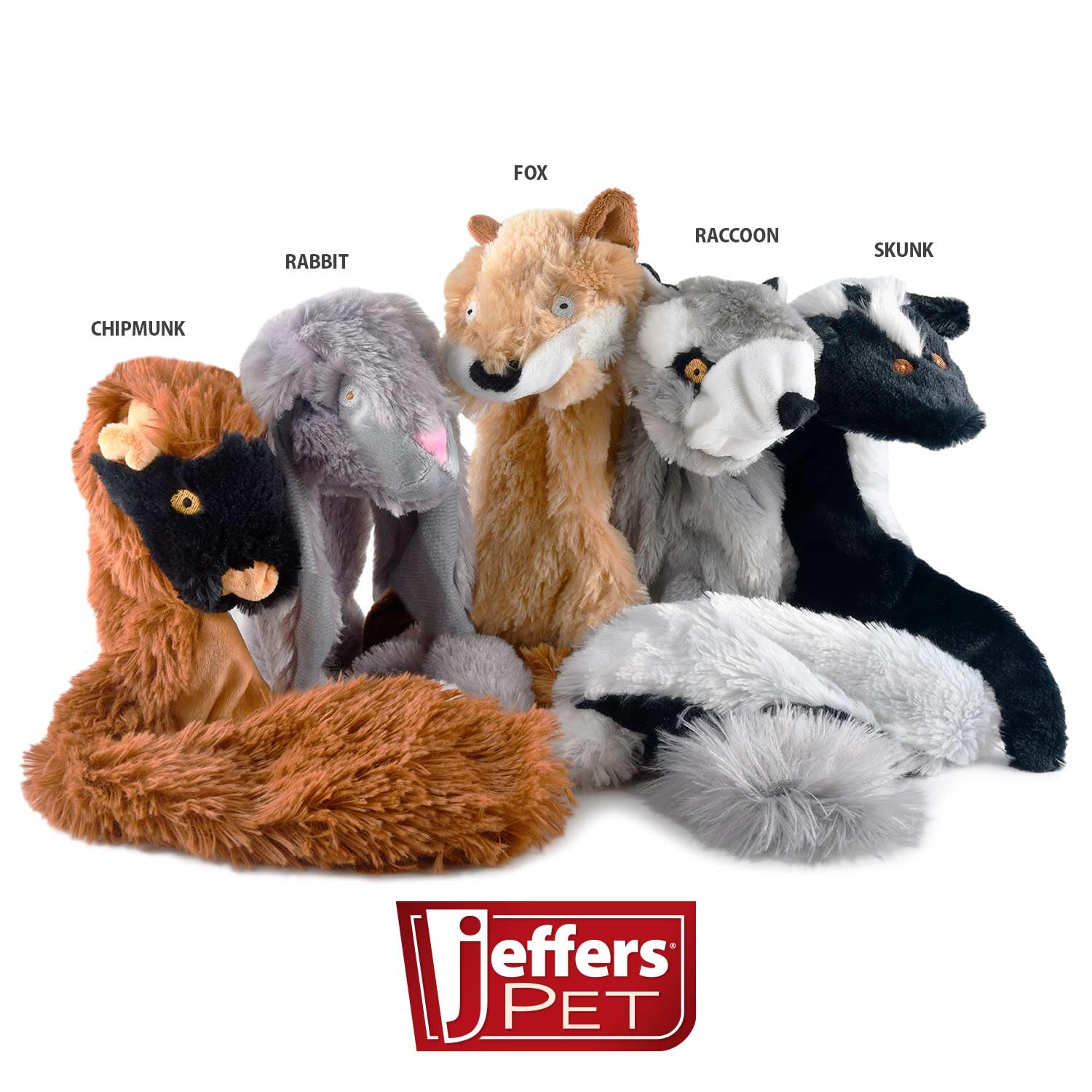 Jouet Jeffers Thinnies plat sans bourrage, pratique pour attirer et transporter.