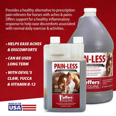 Jeffers Pain-Less – routine-stable : utilisation facile dans votre écurie.