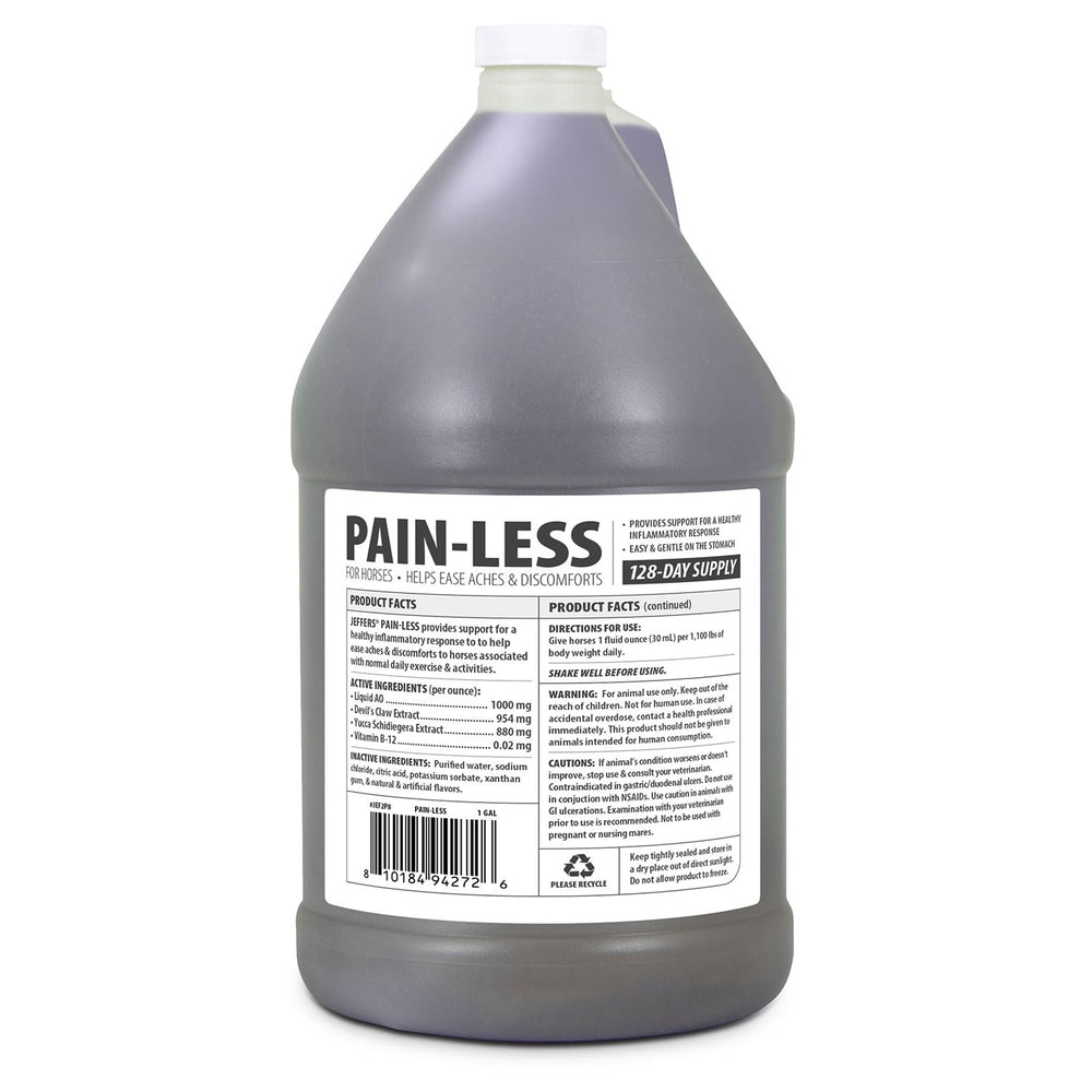 Jeffers Pain-Less – seringue 30cc : dose rapide en déplacement.