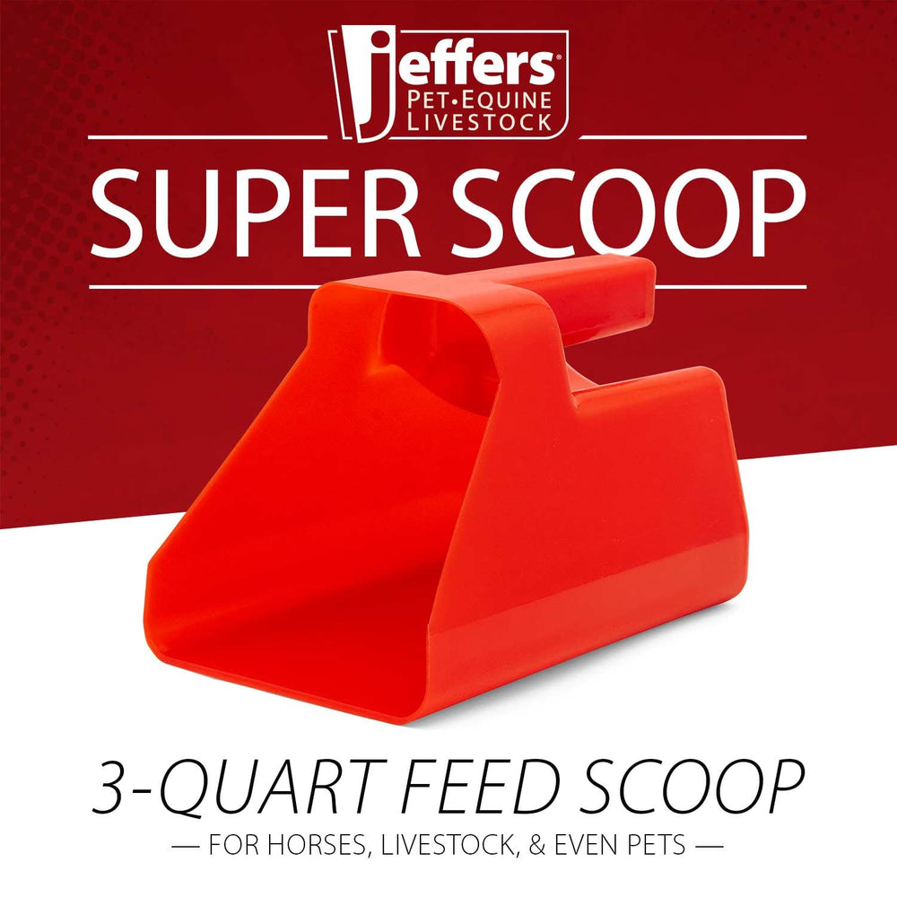 Poignée ergonomique et légère sur le Jeffers Super Scoop.