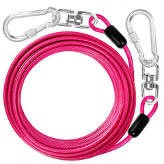 Câble jenico en acier inoxydable 5 mm avec gaine en vinyle