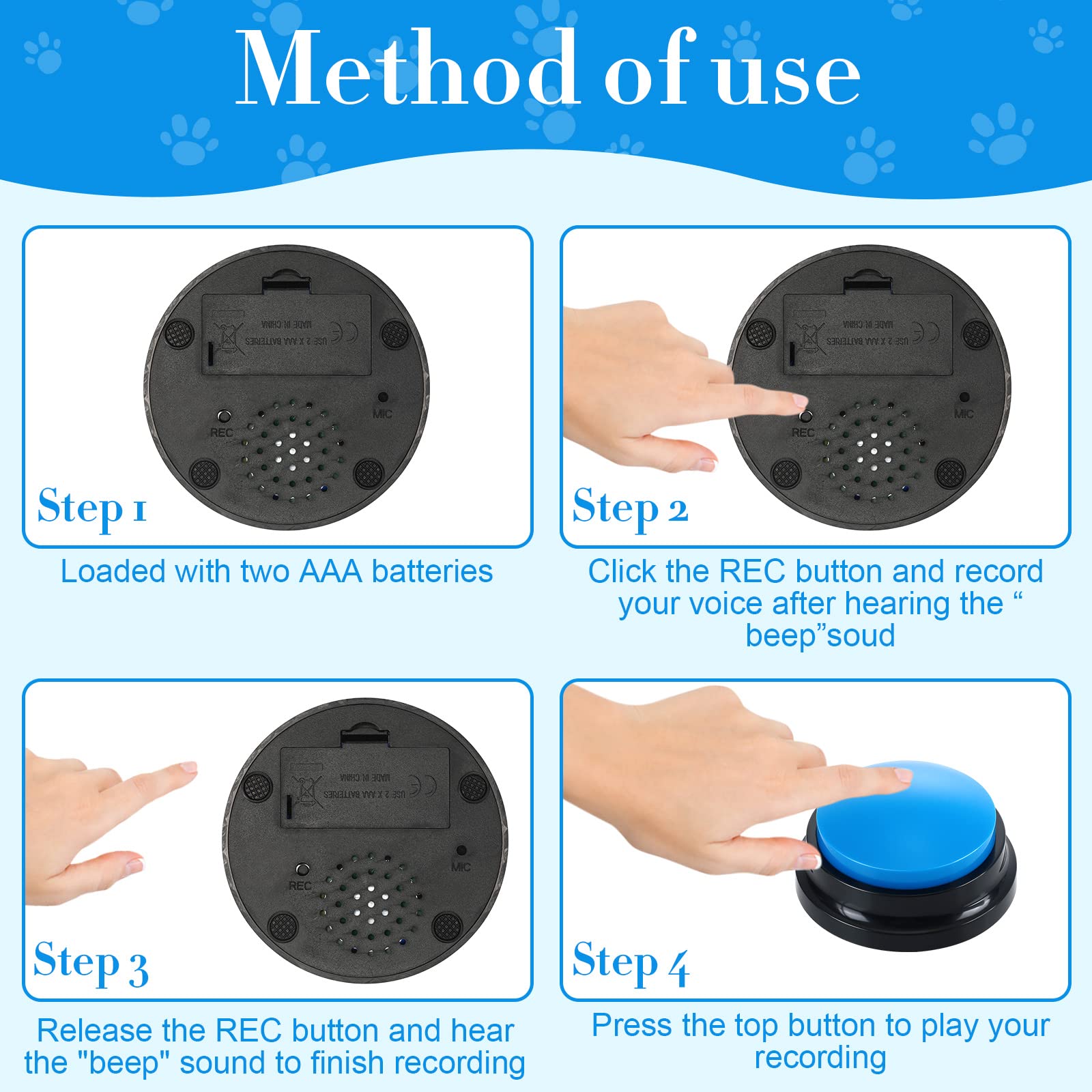 Jerify-bouton-abs-léger-durable, bouton ABS léger et durable pour usage quotidien.