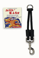 JERK-EASE Laisse Bungee extension: améliore le contrôle et absorbe les chocs en promenade.
