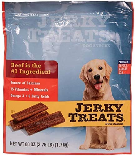 Jerky Treats, lanières tendres au bœuf pour chien, collation pratique pour récompense lors des promenades