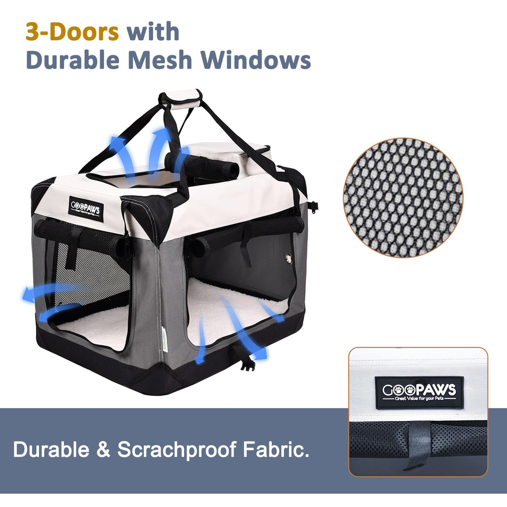 Cage Jespet à trois portes, ventilation optimale.