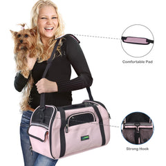 JESPET sac de transport avec boucle de sécurité pour voyage en voiture