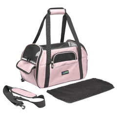 JESPET sac de transport avec double zip et ventilation efficace