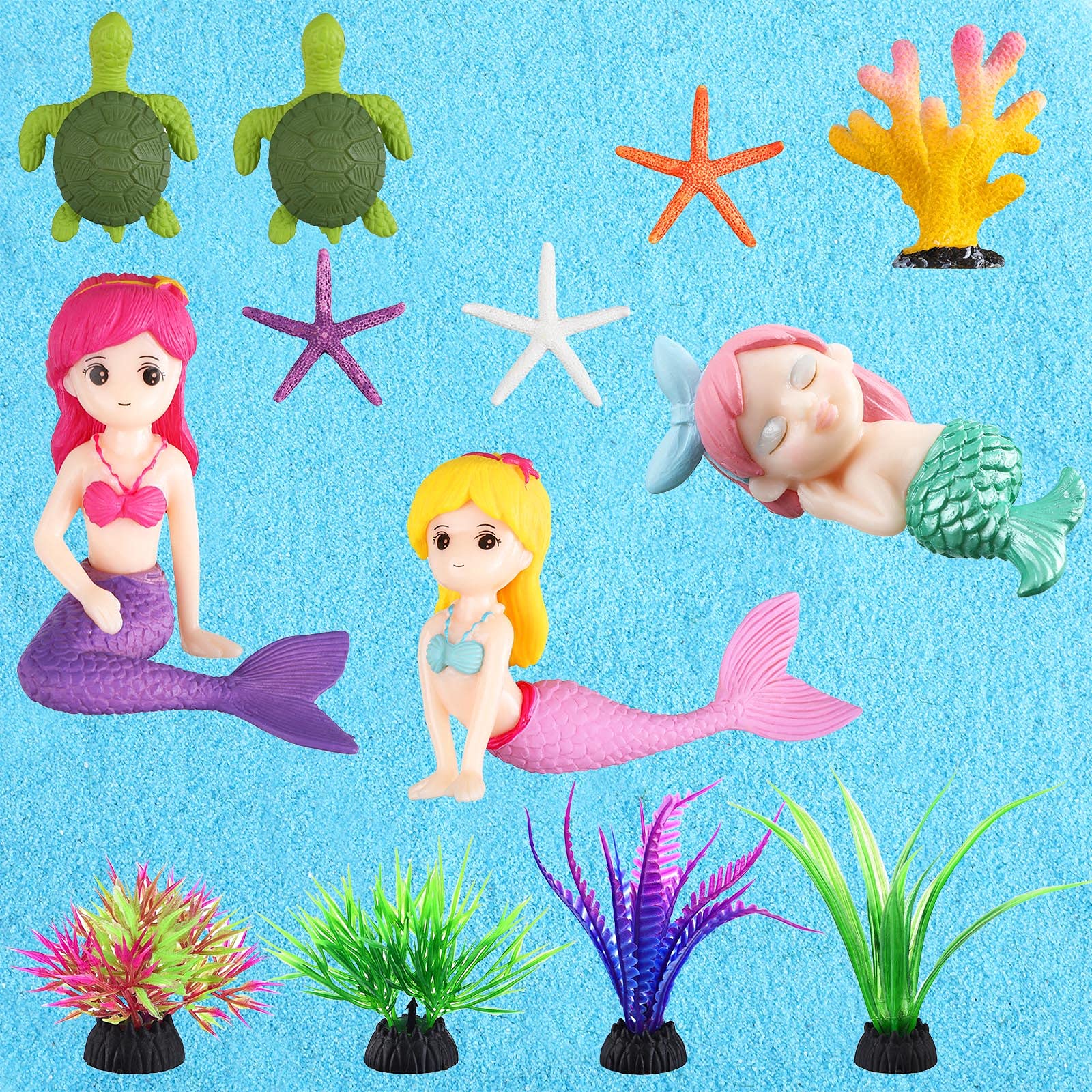 Decor complet Jetec pour aquarium, variété et harmonie.