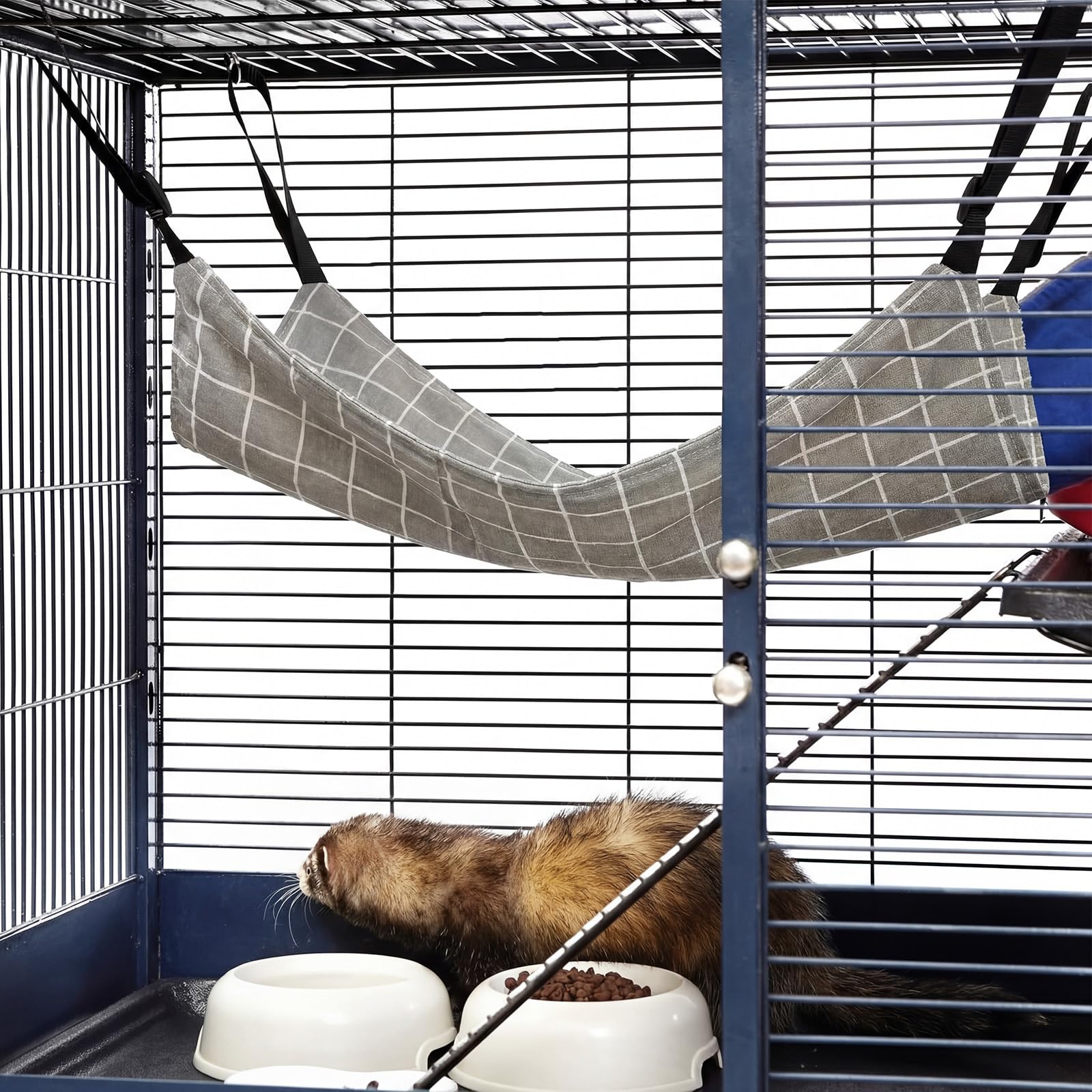 Jetec hamac chat cage matière douce et sûre pour petits animaux.