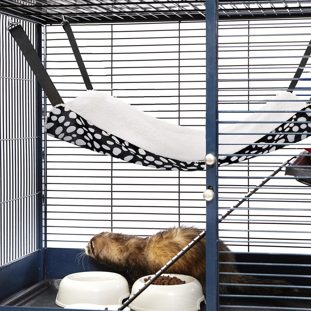Jetec hamac pour petits animaux, usage polyvalent dans cage ou chaise.