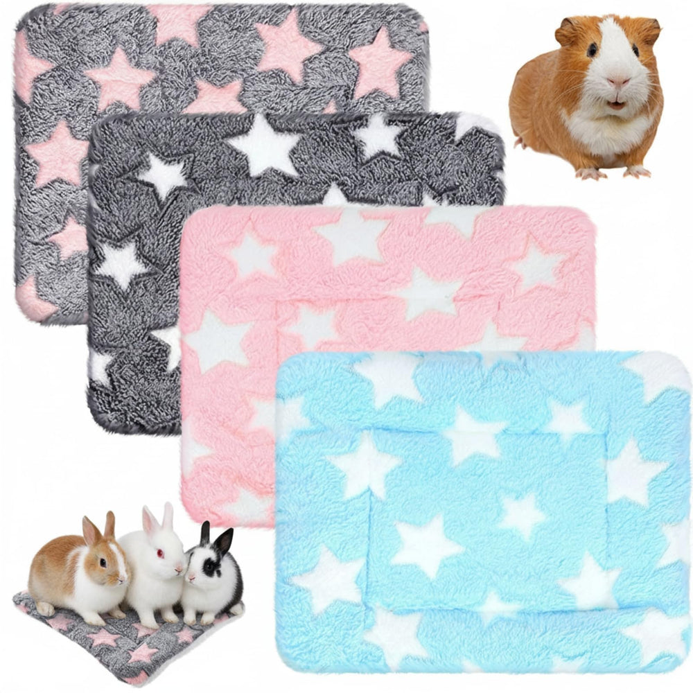 Jetec tapis cobaye lavables 4 pièces 10x11 po, repos confortable.