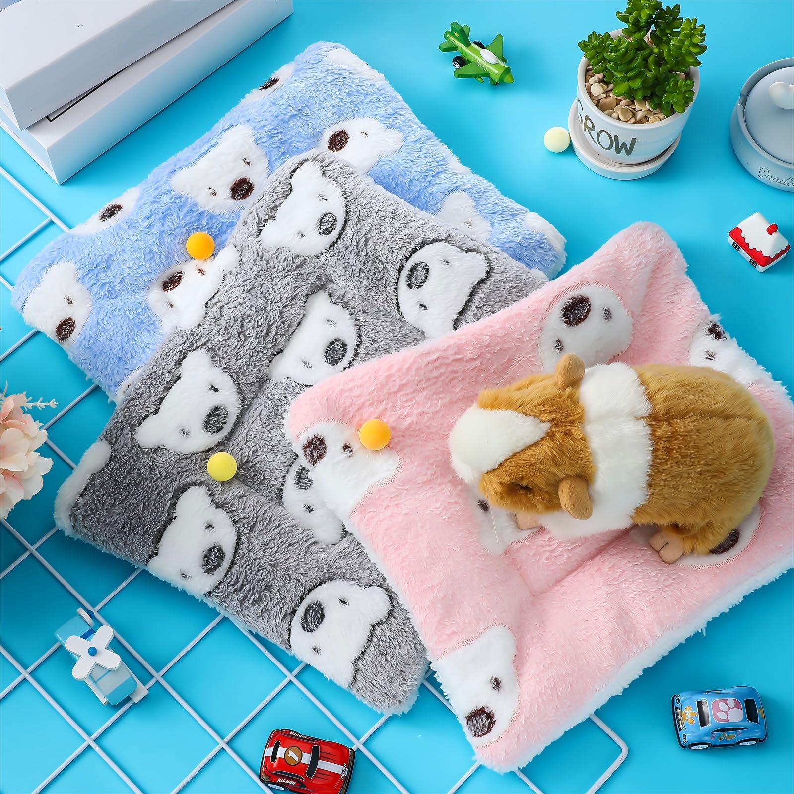 Jetec tapis confort pour rongeurs et petits animaux — repos sûr