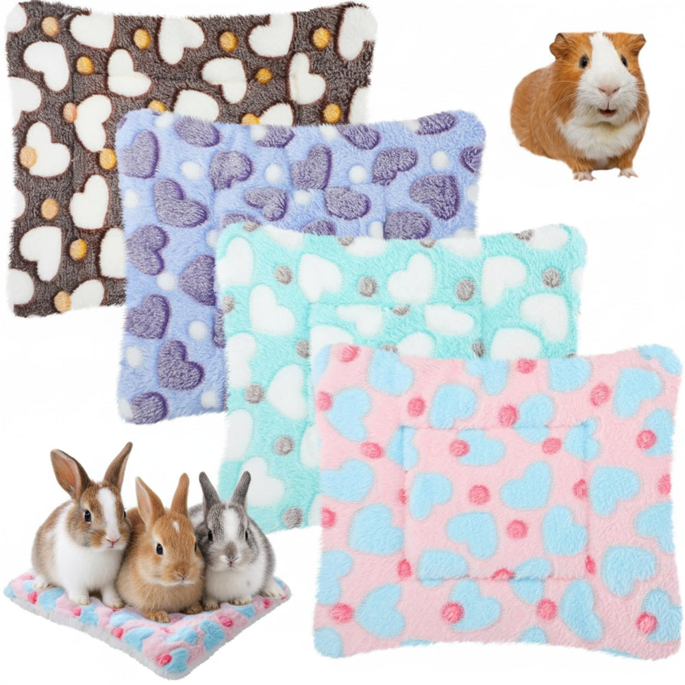 Jetec tapis lit petit animal ensemble couleurs offrant repos chaud.