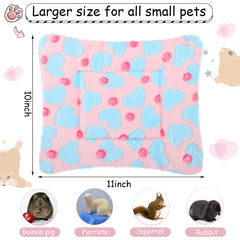 Jetec tapis pluche doux pour petit animal, surface moelleuse au sommeil.