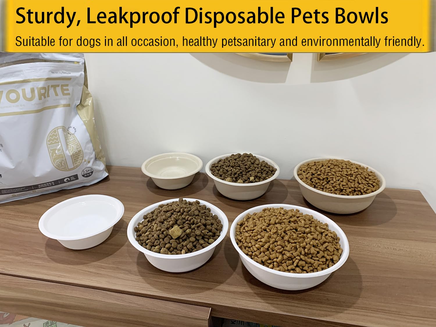 JETKONG assiettes jetables pour usage domestique et déplacement, pratique et propre.