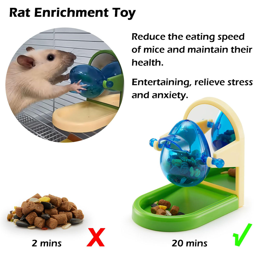 Jevnd accessoire cage rat: fixation simple pour varier les sessions de jeu.