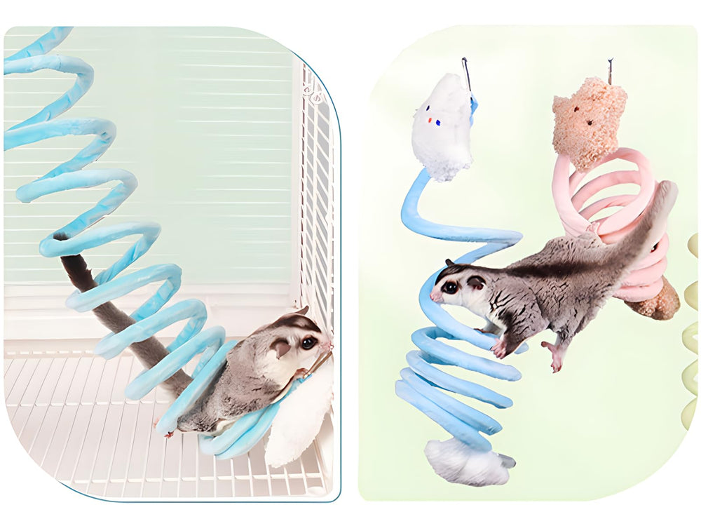 Jevnd accessoire cage, jouet suspendu pour divertir et encourager le mouvement.