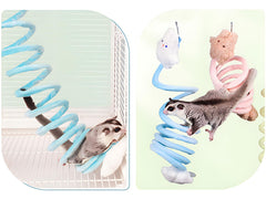 Jevnd accessoire cage, jouet suspendu pour divertir et encourager le mouvement.