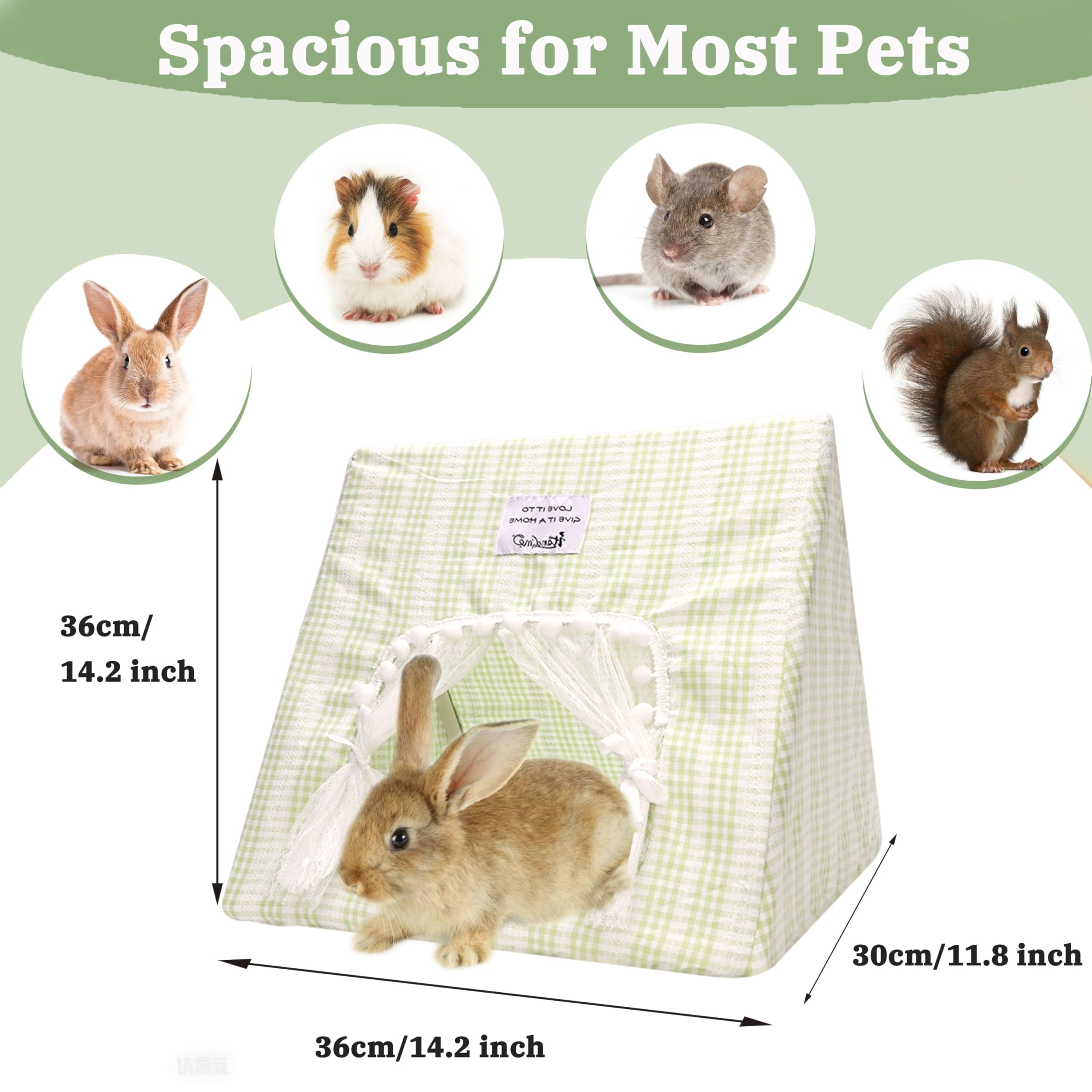 Jevnd habitat pour petits animaux lavable machine — entretien facile et pratique.