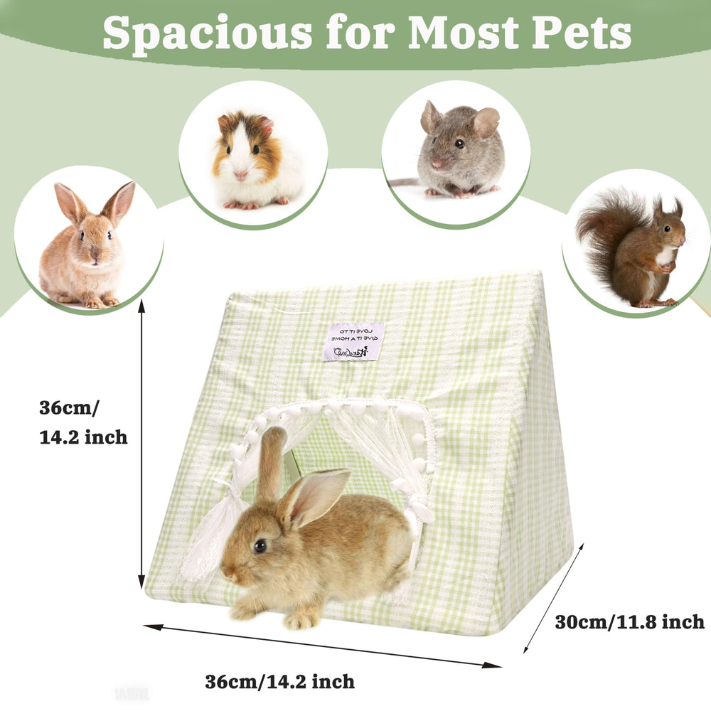 Jevnd habitat pour petits animaux lavable machine — entretien facile et pratique.