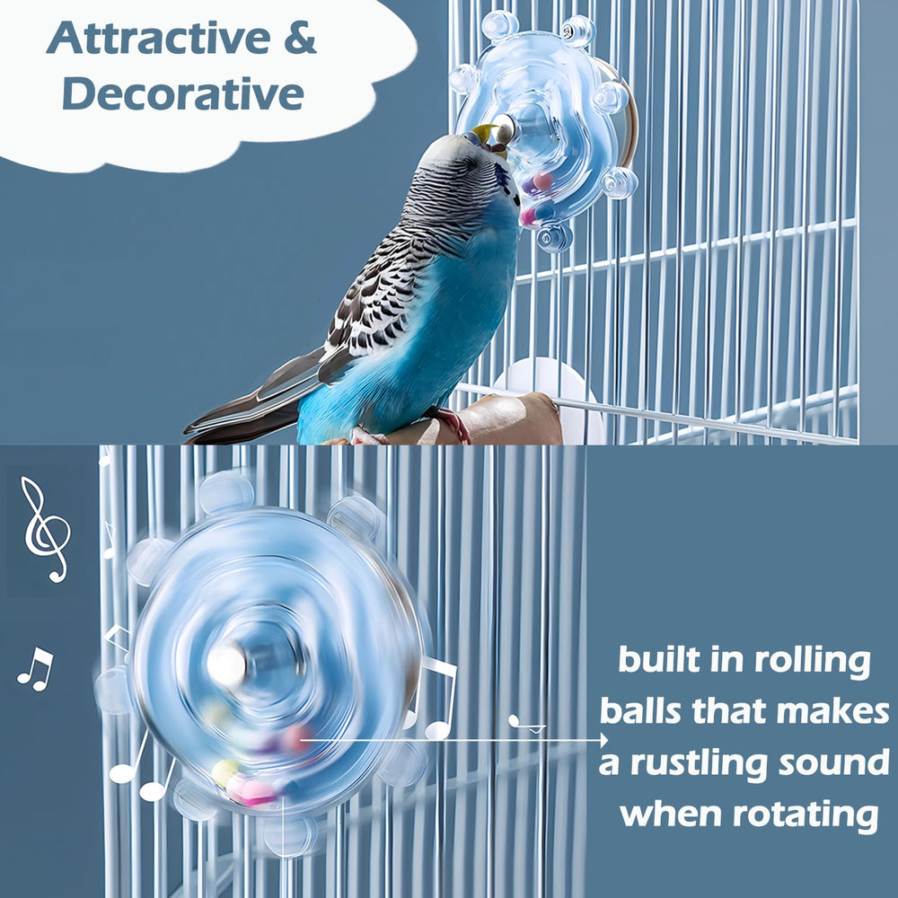 Jevnd jouet oiseau chaîne acier inoxydable offre une fixation sûre et durable.