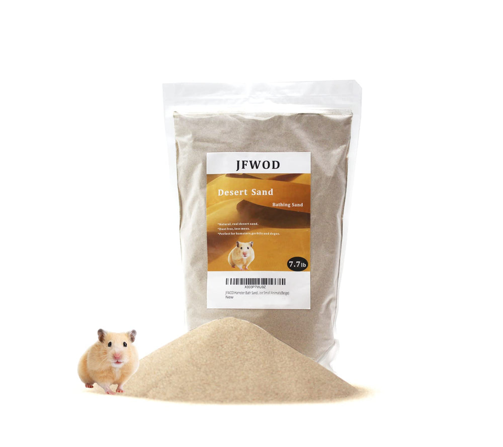 JFWOD sable bain petit animal – prêt à l'emploi et facile à nettoyer.