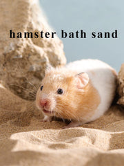 JFWOD sable bain hamster sans colorant – sécurité et propreté lors du bain.