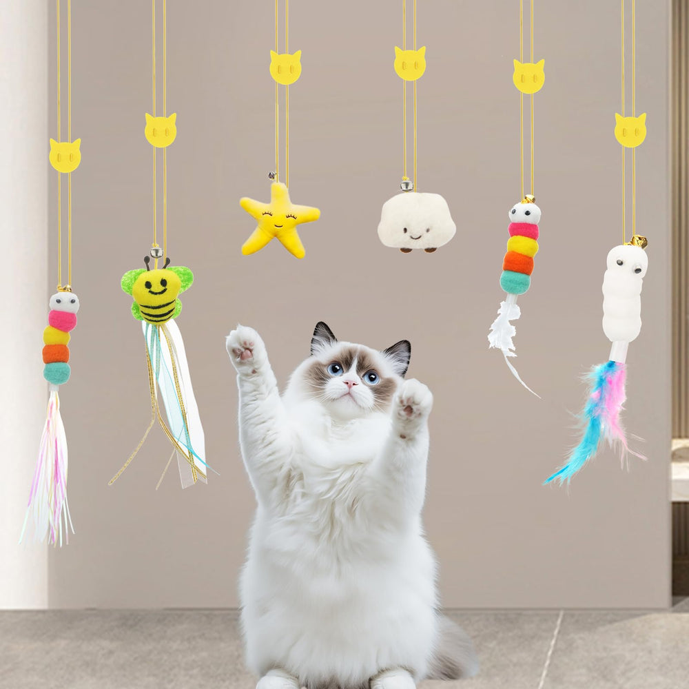 JIARON utilisation en intérieur sur porte ou arbre à chat pour l’activité quotidienne.