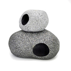 JIH grotte-cachette - abri discret et espace d'exploration pour les poissons.
