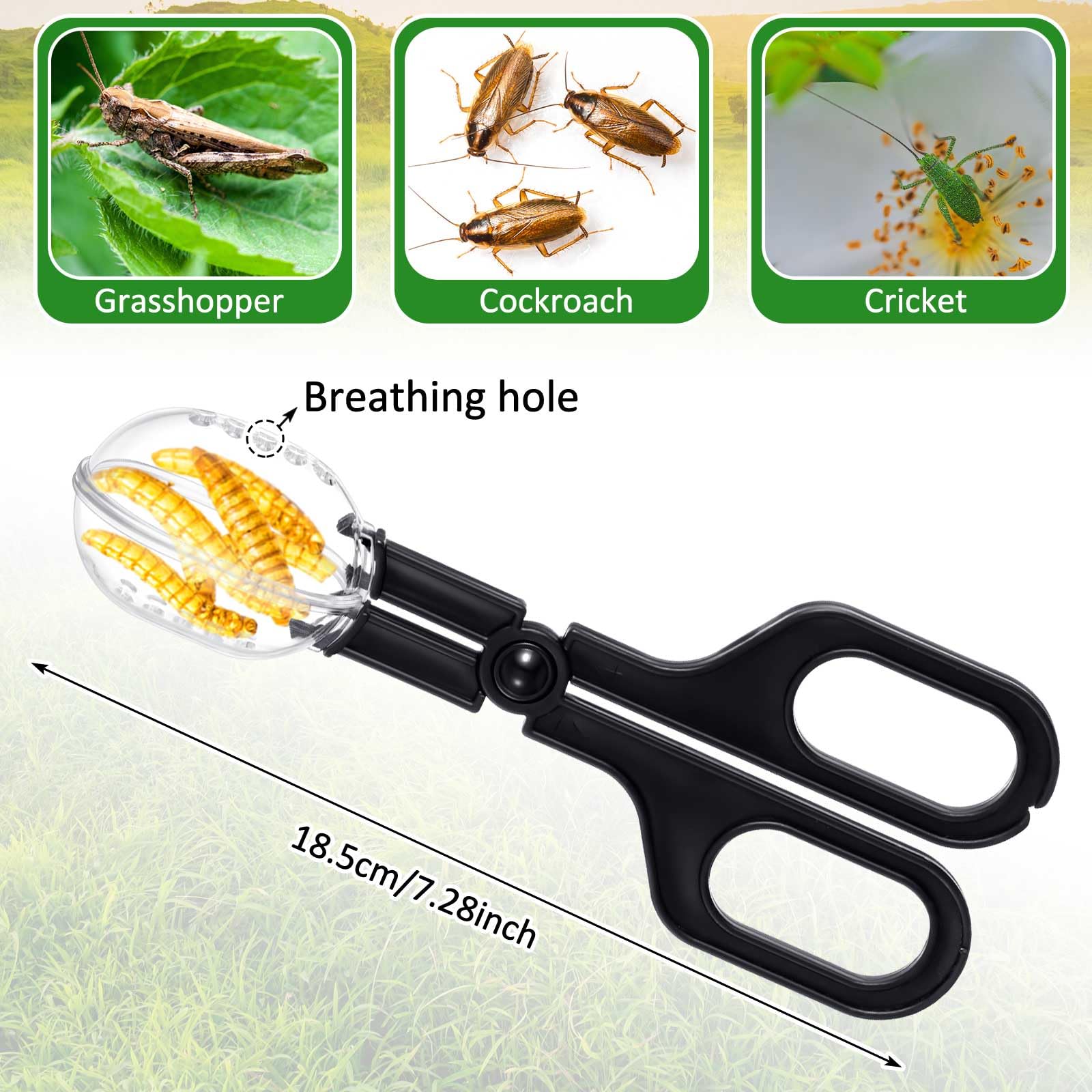 Clip d’alimentation Jingmore en caoutchouc noir, pratique et sûr.