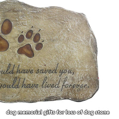 jinhuoba pierre-memorial peint-main chien-chat: décor intérieur chaleureux et durable.