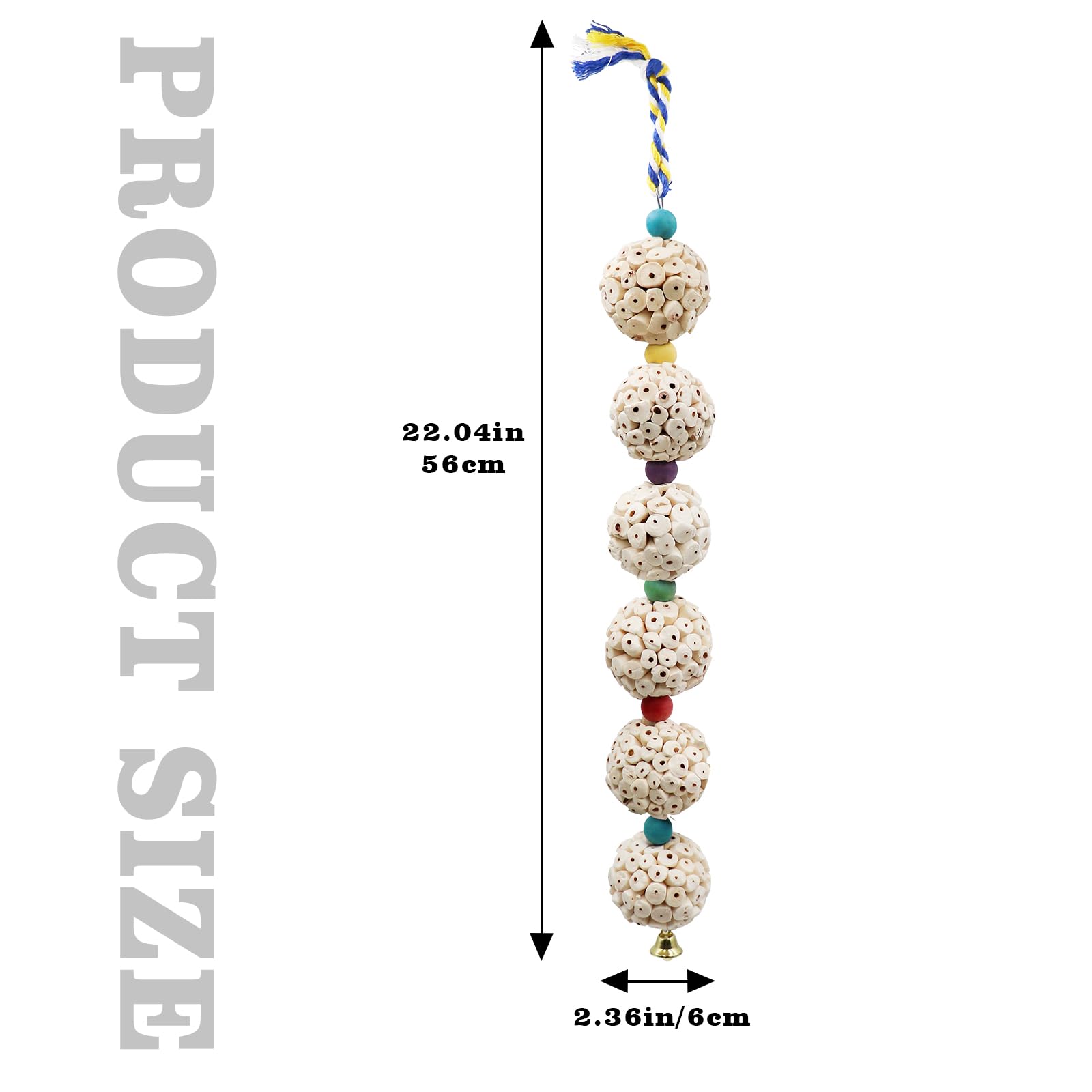 Jinkoozz accessoire cage — idéal pour calopsittes et petites perruches.