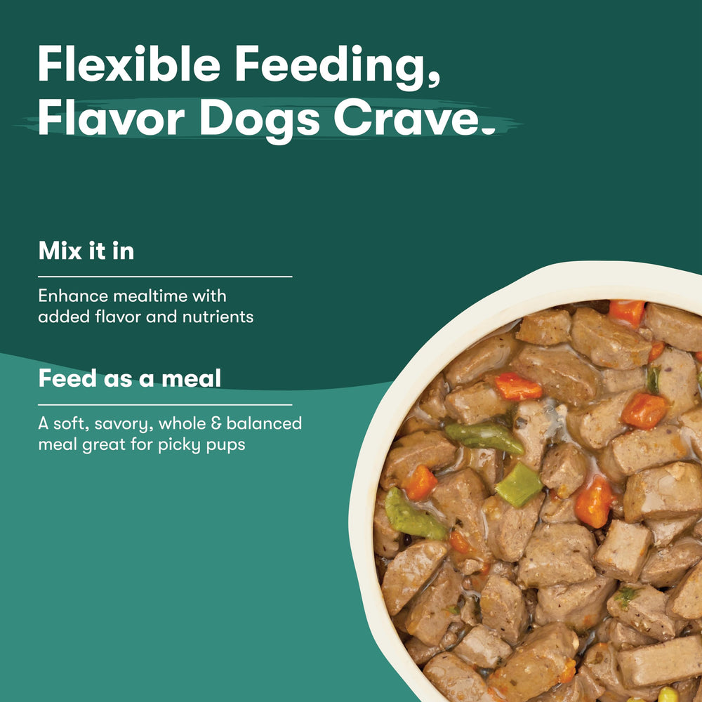 Jinx garniture-repas-chien: pratique et appétissant