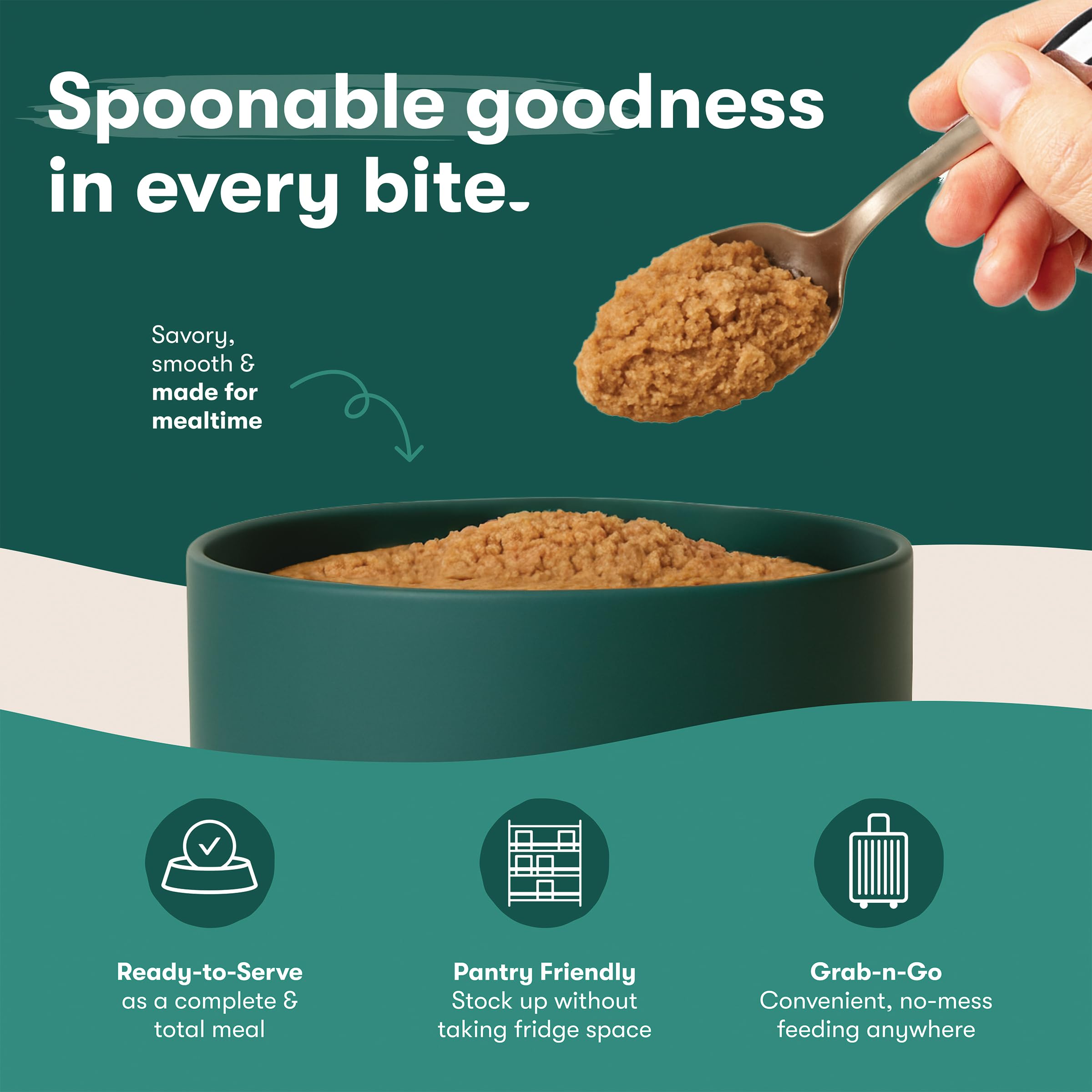 Jinx Pâté Poulet et Légumes – parfait comme repas ou complément pour varier les textures.
