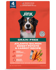 Jinx Premium Sans Céréales croquettes saumon, nutrition équilibrée pour chiens