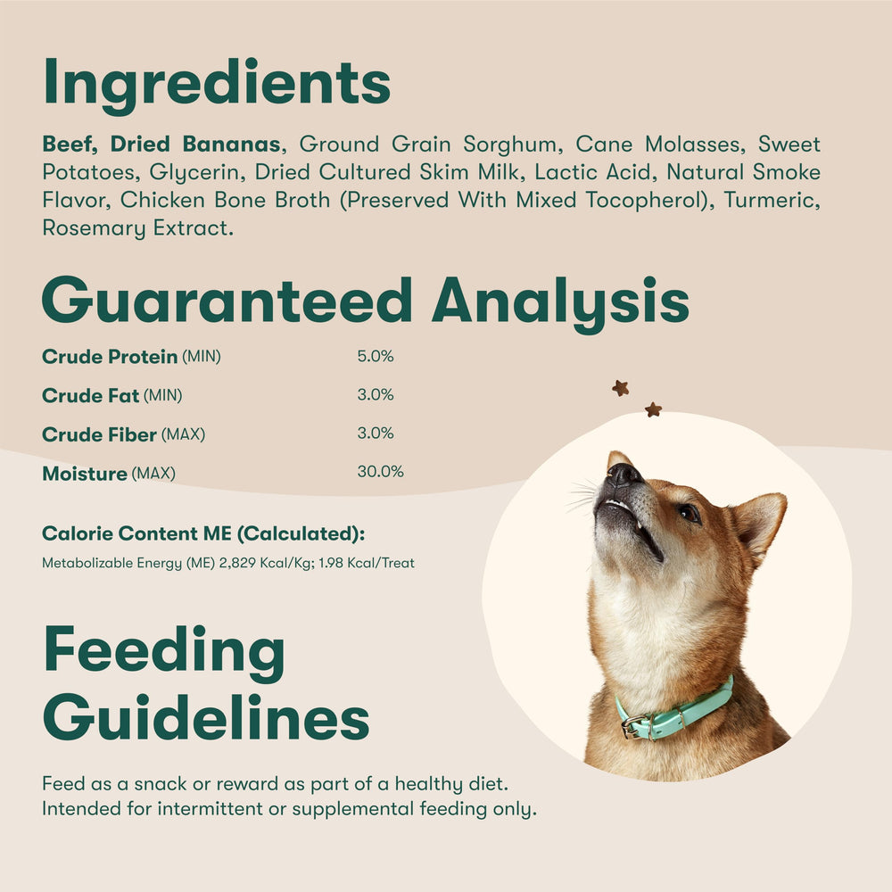 Jinx sans additifs ni céréales : friandise propre et digeste pour chien sensible
