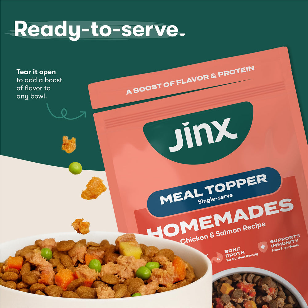 Jinx Toppers Sans Additifs – ingrédients clairs et sans conservateurs artificiels.