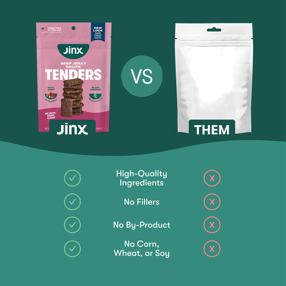 Jinx Tenders sans additifs ni céréales, option saine.