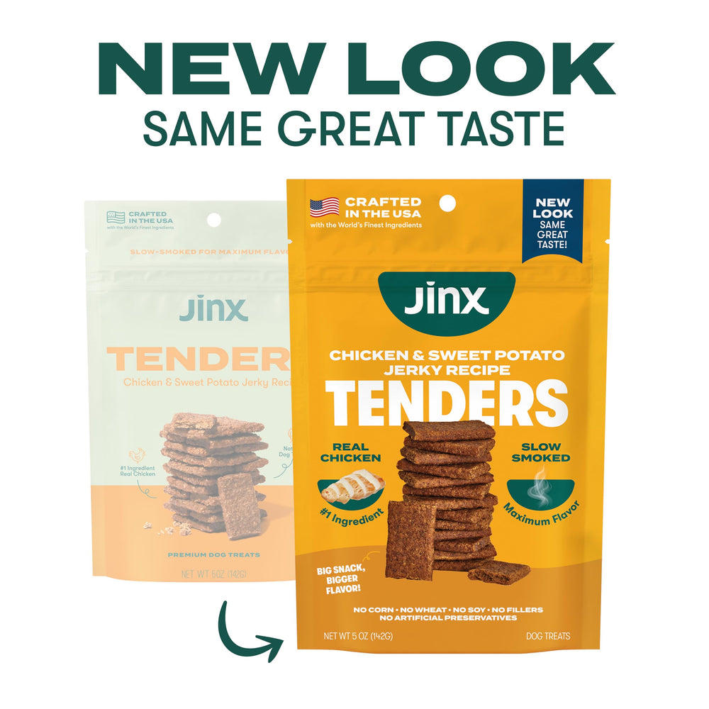 Jinx Tendres Poulet – friandises douces avec texture agréable pour mâcher.