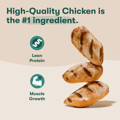 Jinx Tendres Poulet et patates douces – source naturelle de fibres.